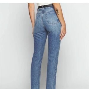 Reformation Cynthia High Rise Straight Jean